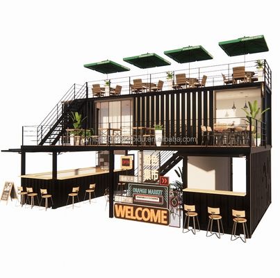 Container met badkamers en keukens Moderne snelle bouw van modulaire geprefabriceerde huizen