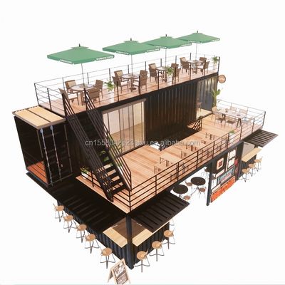 Container met badkamers en keukens Moderne snelle bouw van modulaire geprefabriceerde huizen