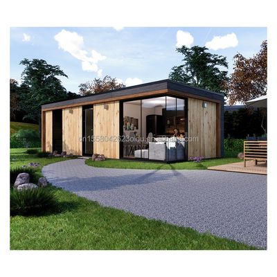 Stalen frame gegalvaniseerd stalen buiging 180g modern ontwerp geprefabriceerd containerhuis voor buitenwoning