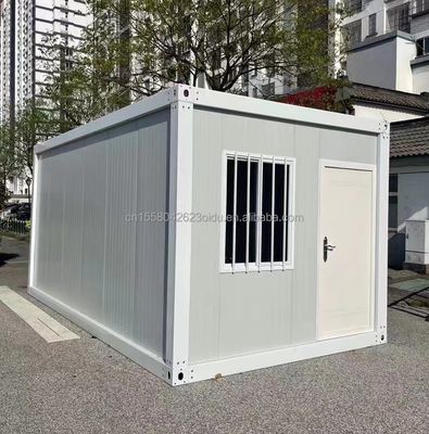 20ft 40ft Light Steel Container House Modern Design Prefab Camping Homes met gegalvaniseerde stalen buiging 180g en stalen frame