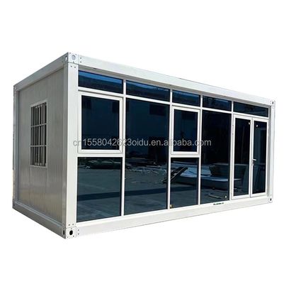 20ft 40ft Light Steel Container House Modern Design Prefab Camping Homes met gegalvaniseerde stalen buiging 180g en stalen frame