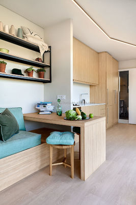 Huur een prefabriekeerd houten huis Containerhuis voor hotelverblijf