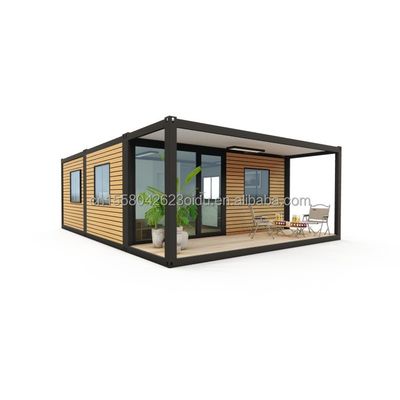 Plant Container Huis Verhuisbaar geprefabriceerd huis met 50/75/100mm Wave Sandwich Panel