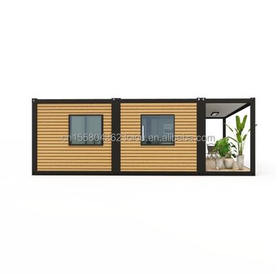 Plant Container Huis Verhuisbaar geprefabriceerd huis met 50/75/100mm Wave Sandwich Panel