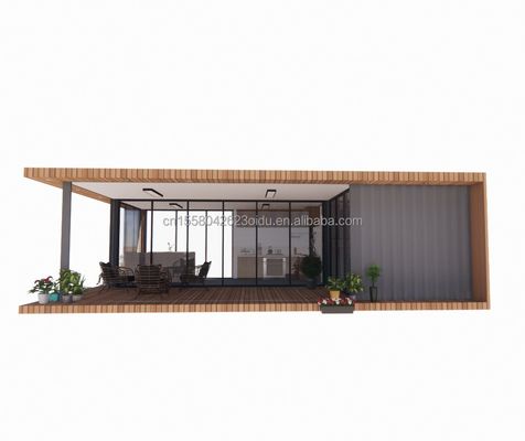 20 voet luxe mobiel huis met woon- en aluminium alloy ramen aangepaste flat villa's