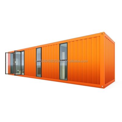 Gegalvaniseerd stalen buigwerk 180g Moderne stijl Prefab huis Staalcontainer Huis Containerhuizen Kleine prefab gezinswoning voor buitenwonen