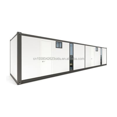 Gegalvaniseerd stalen buigwerk 180g Moderne stijl Prefab huis Staalcontainer Huis Containerhuizen Kleine prefab gezinswoning voor buitenwonen