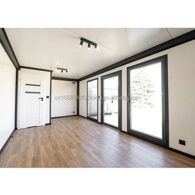 Achtertuin Huis Tuin Pod met geprefabriceerd kantoor en aluminium allooi ramen