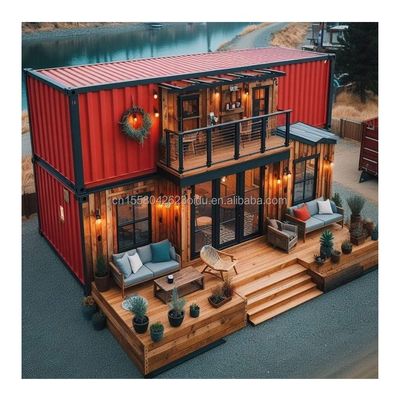 Afneembare design Moderne luxe 3 slaapkamers Prefab Villa Container Huis voor tuin door gezinnen en hotels