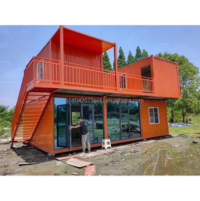 Afneembare design Moderne luxe 3 slaapkamers Prefab Villa Container Huis voor tuin door gezinnen en hotels