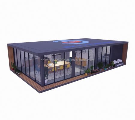 Buiten 40ft of 20ft Modern Design Uitbreidbare Container Huis Prefab Residentieel Prefab Tiny House voor Living Steel Material