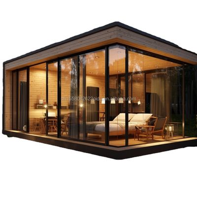 Stalen frame gegalvaniseerd stalen buiging 180g Modern 20ft 40ft prefab huis voor de scheepvaart Container Tuin Home Hotel