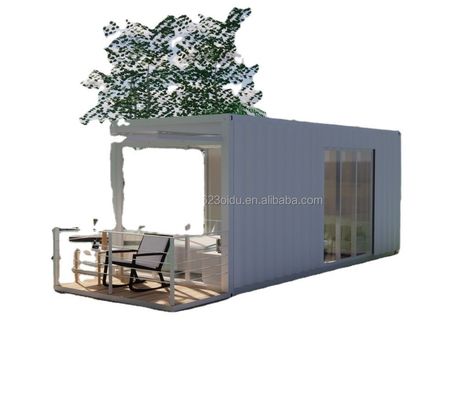 Stalen frame gegalvaniseerd stalen buiging 180g Modern 20ft 40ft prefab huis voor de scheepvaart Container Tuin Home Hotel
