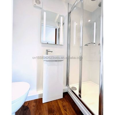 Moderne design stijl 40ft Twee slaapkamers Opvouwbare container aangepaste kleur en glazen deur voor buitenwonen