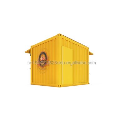 Gegalvaniseerde stalen buiging 180g 10ft Mini Pop-up Shop Container Koffieshop/Bar/Fastfood Restaurant/Shop/Kiosk/Stand