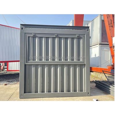 10ft Mini Pop Up Shop Container Huis Restaurant Winkel Straat Food Kiosk Container met gegalvaniseerde stalen vierkant buizen