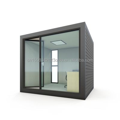 Modern ontworpen badkamer Container kantoor voor op maat gemaakte mobiele oplossing in 10 voet zeevrachtcontainer