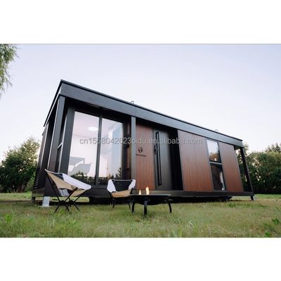 Uitbreidbaar containerhuis voor hotel accommodatie oplossing in moderne design villa keuken toepassing