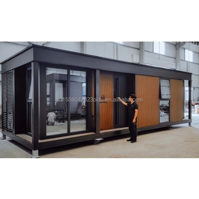 Uitbreidbaar containerhuis voor hotel accommodatie oplossing in moderne design villa keuken toepassing