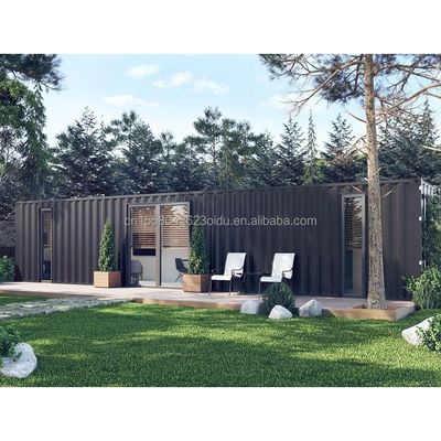 Nieuw populaire 40ft gemodificeerde container met 2 slaapkamers en aluminium vensters