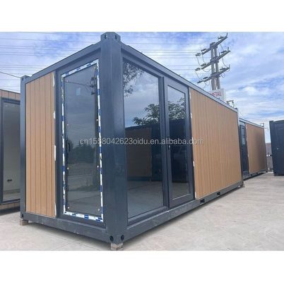 Aluminiumlegering Vensters Uitbreidbare houten container huis voor EU 20ft 40ft Modern Design Outdoor Hotel en Vocatie
