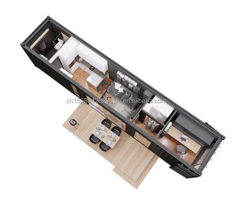 Container Hotel Prefab Mobile Office Living Container Home Office Containers 40ft Shipping Container