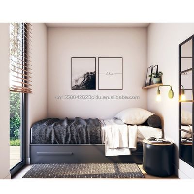 20ft Modern Luxury Prefab House Steel Sandwich Panel Gemodificeerde Shipping Container voor Outdoor Garden Living Alternatief