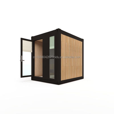 Modern ontwerp 10ft container prefab huis voor tuin kantoor slaapkamer mini slaap pakhuis en mobiel hotel