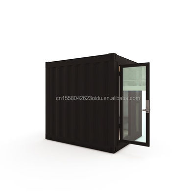 Modern ontwerp 10ft container prefab huis voor tuin kantoor slaapkamer mini slaap pakhuis en mobiel hotel