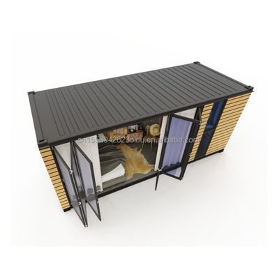 Stalen frame gegalvaniseerd stalen buiging 180g voor 20ft studio houten buitenmuren verzendcontainer huis stijlvol containerhuizen