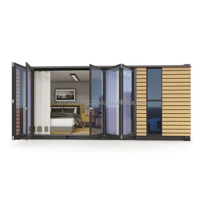 Stalen frame gegalvaniseerd stalen buiging 180g voor 20ft studio houten buitenmuren verzendcontainer huis stijlvol containerhuizen