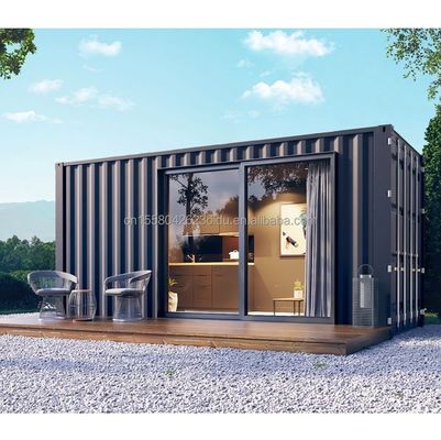 Modern ontwerp 20ft/40ft Luxe gefabriceerd huis Prefab scheepvaartcontainer Huizen EU Draagbare 20ft uitbreidbaar huis