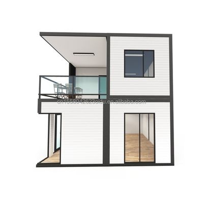 Aluminiumlegeringsvensters Chinese design stijl staalstructuur Luxe villa huis met aanpassingsmogelijkheden