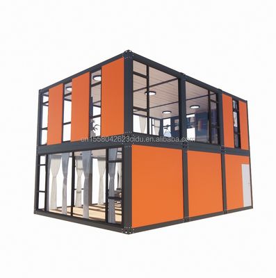 Hotel Flat Pack Steel Product Modern Design Vervaardigd Appartement door Cbox Luxe Tweelagig Draagbaar Containerhuis