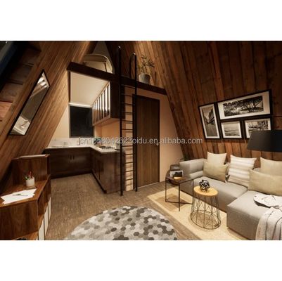 Gegalvaniseerd stalen buiging prefab huis Living Forest Hotelkamer voor modern buitenleven en gespecialiseerde container