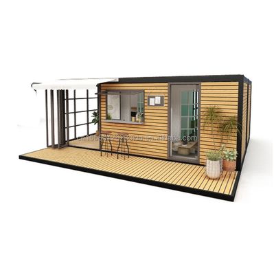 Hotel Accommodatie 2024 Stijl Luxe Prefabricated Portable Tiny House met 50/75/100mm Wave Sandwich Panel Wanden en Design