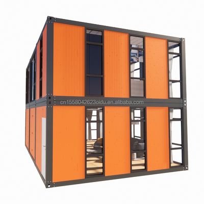 Hotel Flat Pack Steel Product Modern Design Vervaardigd Appartement door Cbox Luxe Tweelagig Draagbaar Containerhuis