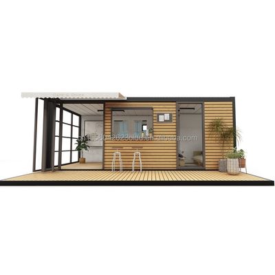 Hotel Accommodatie 2024 Stijl Luxe Prefabricated Portable Tiny House met 50/75/100mm Wave Sandwich Panel Wanden en Design