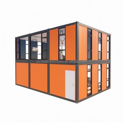 Hotel Flat Pack Steel Product Modern Design Vervaardigd Appartement door Cbox Luxe Tweelagig Draagbaar Containerhuis
