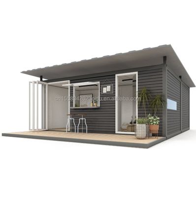 EU Twee slaapkamers met keuken Woonkamer Badkamer Ontwerp 2024 Stijl Afneembare mobiele woning