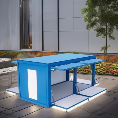 Gepersonaliseerde kleur 10ft 20ft uitbreidbare container winkel pop-up food truck prefab huizen voor bar winkel koffie winkel detailhandel activiteit bar