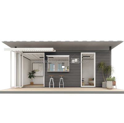 EU Twee slaapkamers met keuken Woonkamer Badkamer Ontwerp 2024 Stijl Afneembare mobiele woning