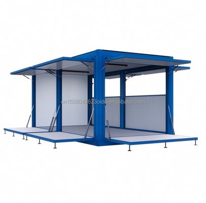 Gepersonaliseerde kleur 10ft 20ft uitbreidbare container winkel pop-up food truck prefab huizen voor bar winkel koffie winkel detailhandel activiteit bar