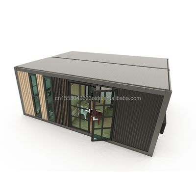 Aanpasbaar Afneembare Mobiele Huis EU Twee Slaapkamers Twee 20ft Prefab Container Huis voor gepersonaliseerd wonen