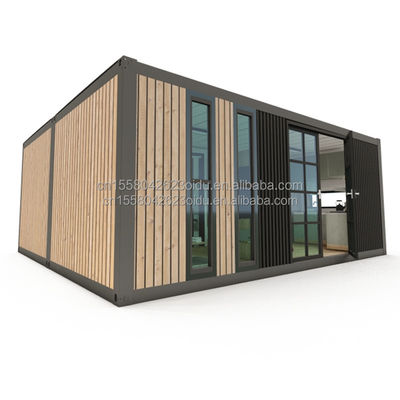 Aanpasbaar Afneembare Mobiele Huis EU Twee Slaapkamers Twee 20ft Prefab Container Huis voor gepersonaliseerd wonen