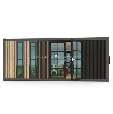 Aanpasbaar Afneembare Mobiele Huis EU Twee Slaapkamers Twee 20ft Prefab Container Huis voor gepersonaliseerd wonen