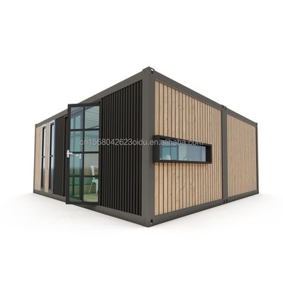Aanpasbaar Afneembare Mobiele Huis EU Twee Slaapkamers Twee 20ft Prefab Container Huis voor gepersonaliseerd wonen