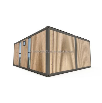 Aanpasbaar Afneembare Mobiele Huis EU Twee Slaapkamers Twee 20ft Prefab Container Huis voor gepersonaliseerd wonen
