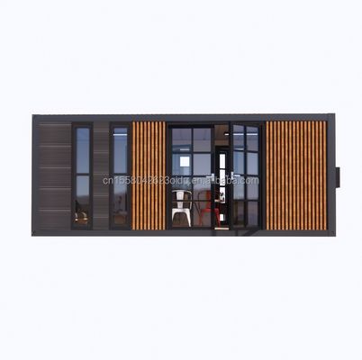 Modern 2 slaapkamers uitbreidbaar staalcontainerhuis Prefab ontwerp voor winkelcentrumtoepassing Op maat gemaakte kleurvariaties