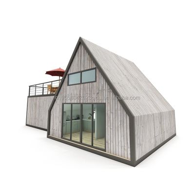 Op maat gemaakte kleur EU Moderne Containerhuis Prefab Draagbaar Kleine Huis Modulaire Huizen Lichte staal Villa Prefabricated Huizen